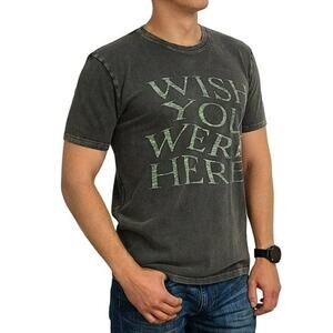 NWT Lucky Brand Men's Pink Floyd Wish You Were Here Graphic Print Cotton T-Shirt